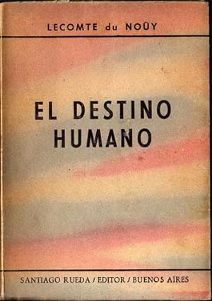 Immagine del venditore per El destino humano venduto da Federico Burki