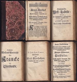 Sammelband Medizin - Armen-Apothek + 4 Schriften