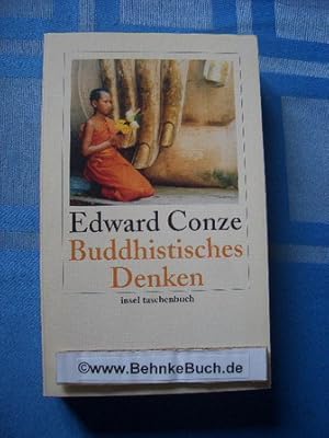 Bild des Verkufers fr Buddhistisches Denken : drei Phasen buddhistischer Philosophie in Indien. Aus dem Engl. von Ursula Richter. Mit einem Nachw. und einer Bibliogr. von Herbert Elbrecht zum Verkauf von Antiquariat BehnkeBuch