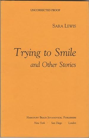 Seller image for Trying to Smile and Other Stories for sale by Kaaterskill Books, ABAA/ILAB