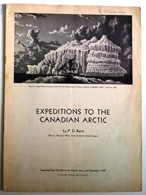 Expeditions to the Canadian Arctic