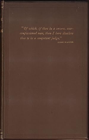 Immagine del venditore per THE BOOK OF THE GRAYLING: Being a description of the fish and the art of angling for him, as practiced chiefly in the Midlands and the North of England, By T.E. Pritt. First edition. venduto da Coch-y-Bonddu Books Ltd