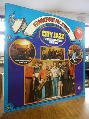 City Jazz - Frankfurt-Main Streams, Doppel-LP, Text auf der Innenseite des Klappcovers von Ulrich...