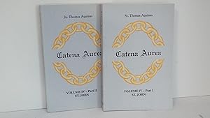 Bild des Verkufers fr Catena Aurea: Commentary on the Four Gospels Collected Out of the Works of the Fathers Volume I-part I & II St Matthew zum Verkauf von Gene The Book Peddler