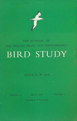 Image du vendeur pour Bird Study. Volume 14. 1967. 4 volume set mis en vente par Barter Books Ltd