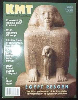 Imagen del vendedor de KMT Magazine: A Modern Journal of Ancient Egypt Volume 14 Number 2 Summer 2003 a la venta por Jeff Irwin Books