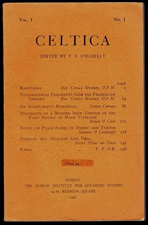Bild des Verkufers fr Celtica. Tome I (2 fascicules, 1946-1950). zum Verkauf von ArturusRex