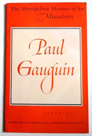 Miniatures: Paul Gauguin, 1848-1903