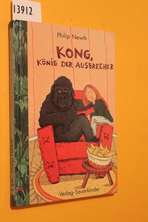 Bild des Verkufers fr Kong, der Knig der Ausbrecher. Deutsch von Gabriele Haefs. Illustriert von Philip Waechter. zum Verkauf von Antiquariat Tintentraum