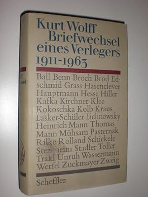 Bild des Verkufers fr Briefwechsel eines Verlegers 1911-1963. Herausgegeben von Bernhard Zeller und Ellen Otten. zum Verkauf von Stefan Kpper