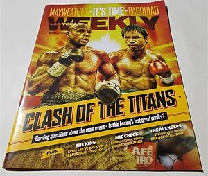 Seller image for Las Vegas Weekly (April 30-May 6, 2015) (Floyd Mayweather Jr. and Manny Pacquiao Front Cover Photo and Feature Article) Newsmagazine Magazine for sale by Bloomsbury Books