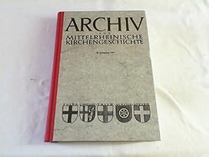 Immagine del venditore per Archiv fr Mittelrheinische Kirchengeschichte nebst Berichten zur kirchlichen Denkmalpflege, 42. Jahrgang - 1990 venduto da Versandantiquariat Christian Back