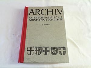 Seller image for Archiv fr Mittelrheinische Kirchengeschichte nebst Berichten zur kirchlichen Denkmalpflege, 49. Jahrgang - 1997 for sale by Versandantiquariat Christian Back