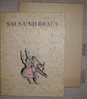 Gedichte der Freude und des Genusses mit vielen handkolorierten Zeichnungen von Max Unold.