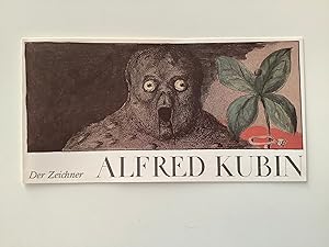 Subkriptions-Prospekt zu 10,5 : 20,5 cm.Der Zeichner Alfred Kubin. Subskriptions-Prospekt