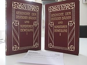 Imagen del vendedor de Geschichte der deutschen Bcker- und Konditor-Bewegung. a la venta por Michael Steinbach Rare Books