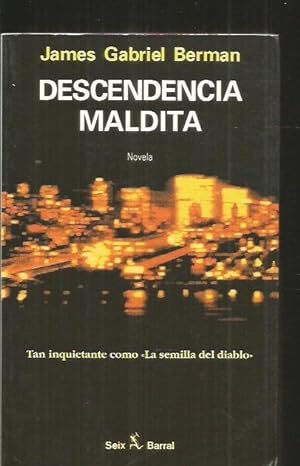 Seller image for DESCENDENCIA MALDITA for sale by Desvn del Libro / Desvan del Libro, SL