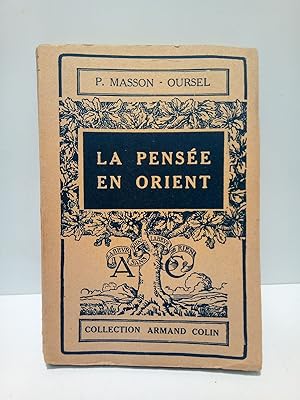 Bild des Verkufers fr La Pense en Orient zum Verkauf von Librera Miguel Miranda