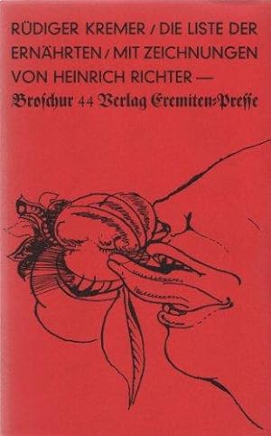 Die Liste der Ernährten. Mit Zeichnungen von Heinrich Richter.