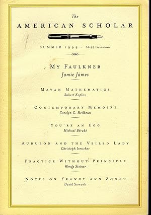Seller image for The American Scholar: Volume 68, NO. 3 Summer, 1999 for sale by Dorley House Books, Inc.