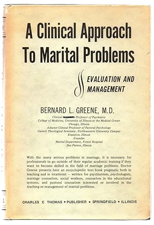 A Clinical Approach To Marital Problems