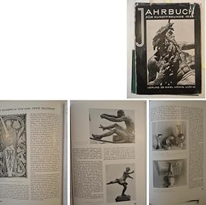 Bild des Verkufers fr Jahrbuch fr Kunstfreunde 1937 * mit O r i g i n a l - S c h u t z u m s c h l a g zum Verkauf von Galerie fr gegenstndliche Kunst