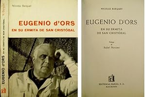 Imagen del vendedor de Eugenio D'Ors, en su ermita de San Cristbal. Prlogo de Rafael Manzano. a la venta por Hesperia Libros