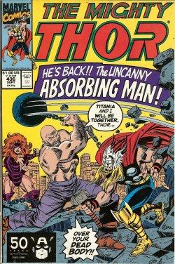 Immagine del venditore per THOR: Sept #436 venduto da Books from the Crypt