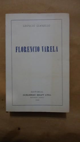 Seller image for FLORENCIO VARELA for sale by Ernesto Julin Friedenthal