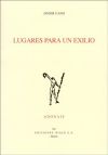 Seller image for Lugares para un exilio for sale by AG Library