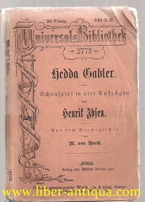 Hedda Gabler: Schauspiel; Reclam, UBB Nr. 2773