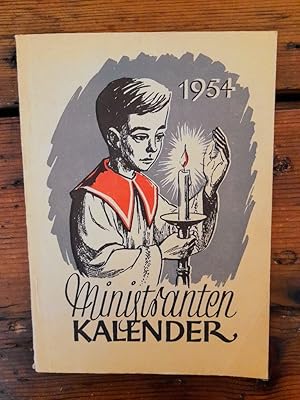 Bild des Verkufers fr Ministranten Kalender fr das Jahr 1954 zum Verkauf von Antiquariat Liber Antiqua