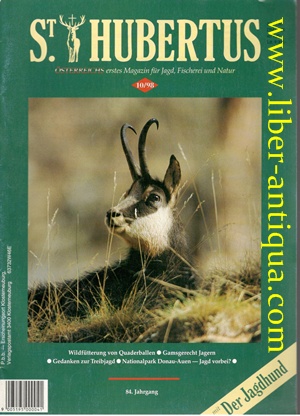 St. Hubertus - Heft 10/1998 - 84. Jahrgang - Österreichs unabhängiges Magazin für Jagd, Fischerei...