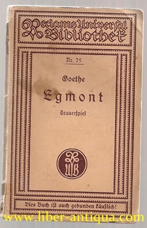 Egmont: Trauspiel; UB Nr. 75