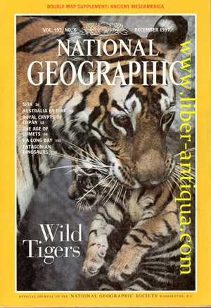 National Geographic - Vol 192, No 6 - Inhalt: Wild tigers, sita, australias by bike, royal crypts...