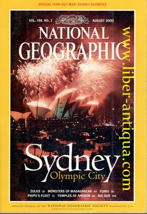 National Geographic - Vol 198, No 2 - Inhalt: Sydney - olympic city, zulus, monsters od madagasca...