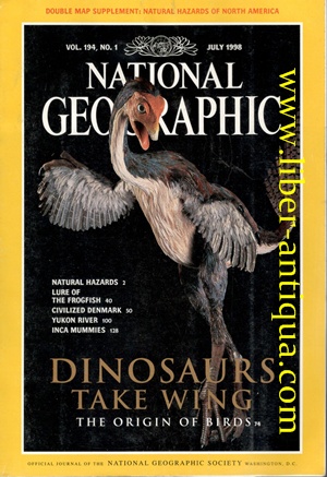National Geographic - Vol 194, No 1 - Inhalt: dinosaurs take wing - the origin of birds, natural ...