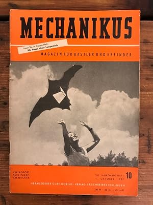 Bild des Verkufers fr Mechanikus 10/1957 Magazin fr Bastler und Erfinder, zum Verkauf von Antiquariat Liber Antiqua