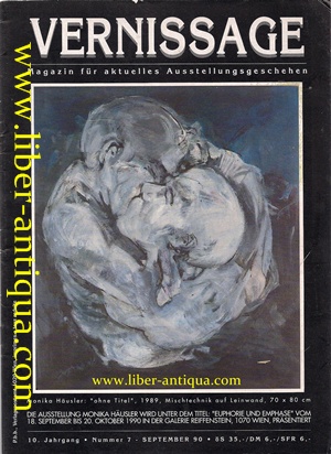 Bild des Verkufers fr Vernissage 7/1990 - Magazin fr aktuelles Ausstellungsgeschehen, zum Verkauf von Antiquariat Liber Antiqua