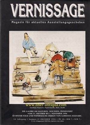 Bild des Verkufers fr Vernissage 8/1994 - Magazin fr aktuelles Ausstellungsgeschehen, zum Verkauf von Antiquariat Liber Antiqua