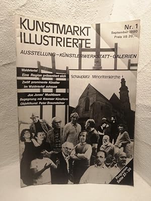 Kunstmarkt Illustrierte Nr. 1 - September 1980 - Ausstellungen-Künstlerwerkstatt-Galerien