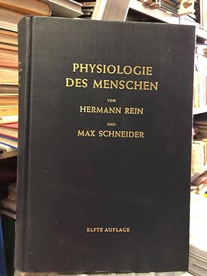 Seller image for Physiologie des Menschen for sale by Antiquariat Liber Antiqua