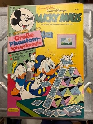 Walt Disneys Micky Maus - Das aktuelle Wochenmagazin aus Entenhausen Nr. 15 (3.4.1986)