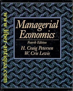 Immagine del venditore per Managerial Economics (fourth edition) venduto da Antiquariat Liber Antiqua