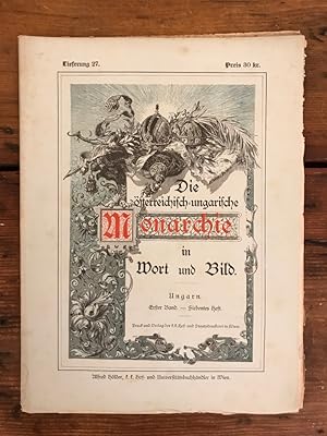 Seller image for Die sterreichisch-ungarische Monarchie in Wort und Bild - Ungarn - Erster Band, siebentes Heft - Lieferung 27 for sale by Antiquariat Liber Antiqua