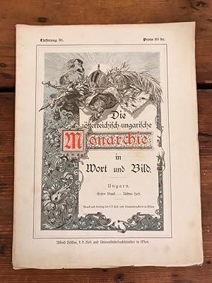 Seller image for Die sterreichisch-ungarische Monarchie in Wort und Bild - Ungarn - Erster Band, achtes Heft - Lieferung 31 for sale by Antiquariat Liber Antiqua
