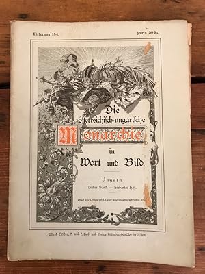 Seller image for Die sterreichisch-ungarische Monarchie in Wort und Bild - Ungarn - Dritter Band, siebentes Heft - Lieferung 154 for sale by Antiquariat Liber Antiqua