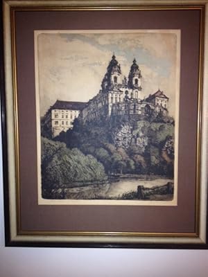 Seller image for Stfit Melk Farbradierung for sale by Antiquariat Liber Antiqua