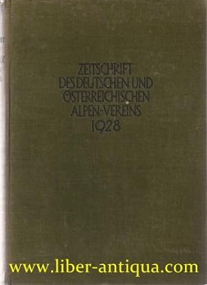 Zeitschrift des Deutschen und Österreichischen Alpenvereins Band 59