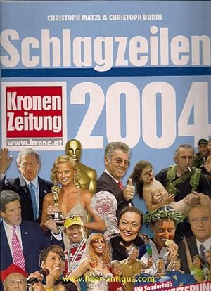 Schlagzeilen 2004 Neue Kronen Zeitung,